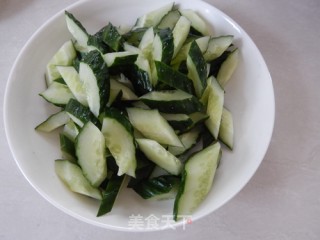 Fried Shrimp with Cucumber recipe