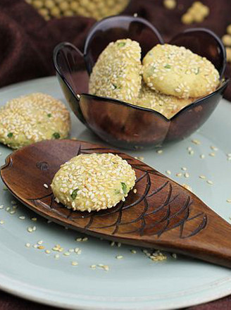 Scallion and Okara Sugar Free Biscuit recipe