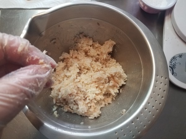 Tuna Cute Dog Rice Ball recipe