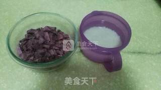 Milky Purple Potato Rice Paste recipe