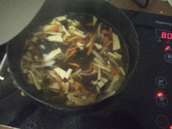 Seaweed Tofu Soup recipe