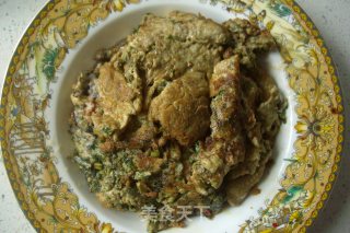 Fried Goose Eggs with Spring Buds recipe