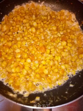 Baked Corn with Egg Yolk recipe