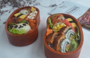 Genki Bento 🍱 Kabayaki Eel Sushi recipe