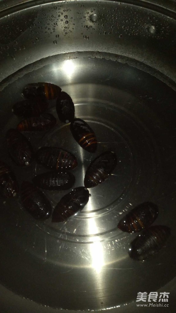 Fried Silkworm Pupa recipe