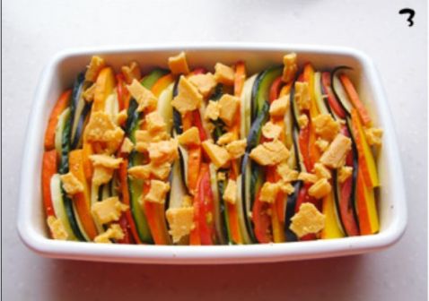 Cheese Baked Seasonal Vegetables recipe