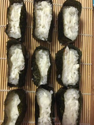 Warship Kalam Sushi recipe