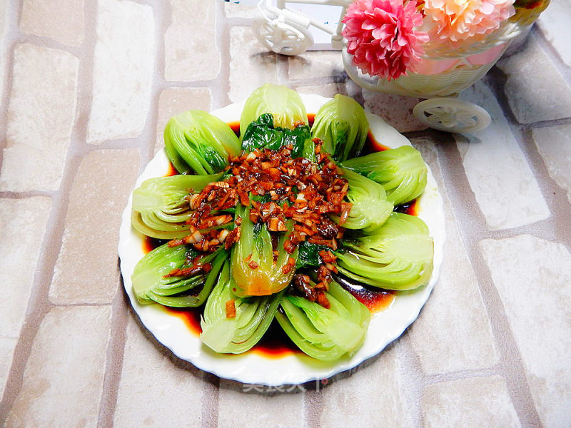 Pour The Green Vegetables recipe