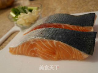 Premium Braised Salmon recipe