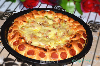 Lace Bacon Pizza recipe