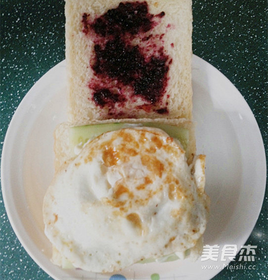 Ham and Cheese Egg Sandwich recipe