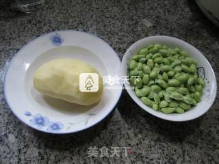 Edamame Potatoes recipe