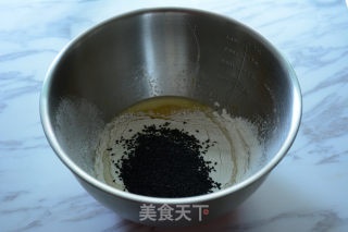 #the 4th Baking Contest Cum is Love Eat Festival #sesame Pancake recipe