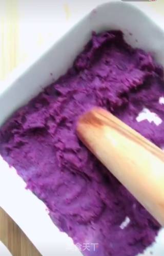 Yam Purple Sweet Potato Ball recipe