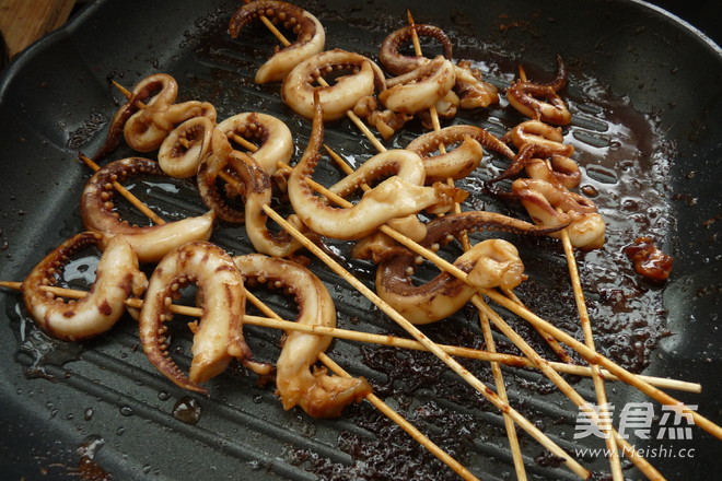 Stir-fried Squid with Sauce recipe