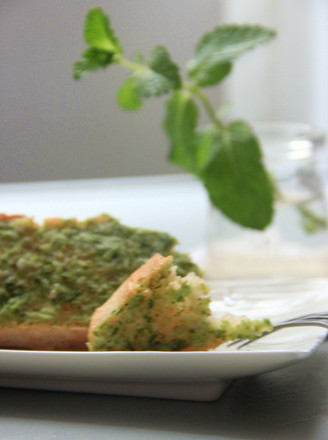 Garlic Okra Bread Slices recipe