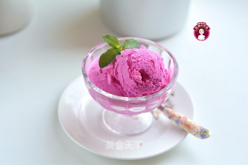 Dragon Fruit Ice Cream recipe