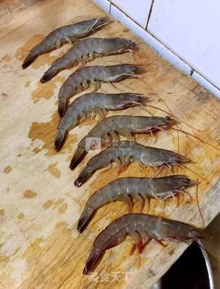 Shun Shun Shun Garlic Open Back Shrimp recipe