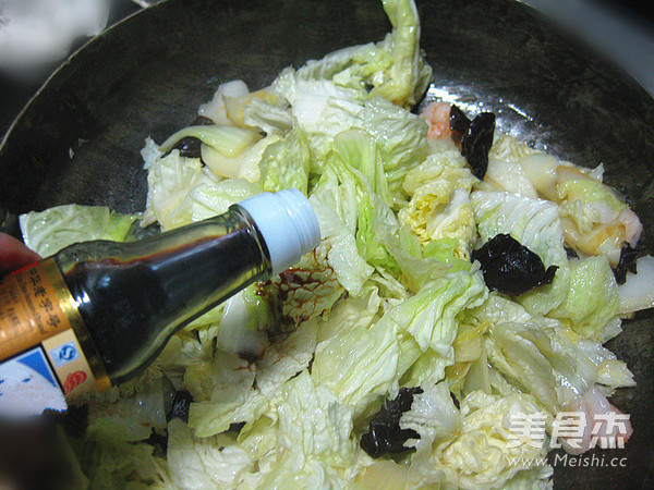 Cabbage Shrimp recipe