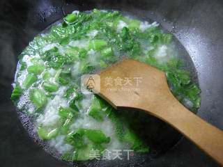 Tian Choi Soup Rice recipe