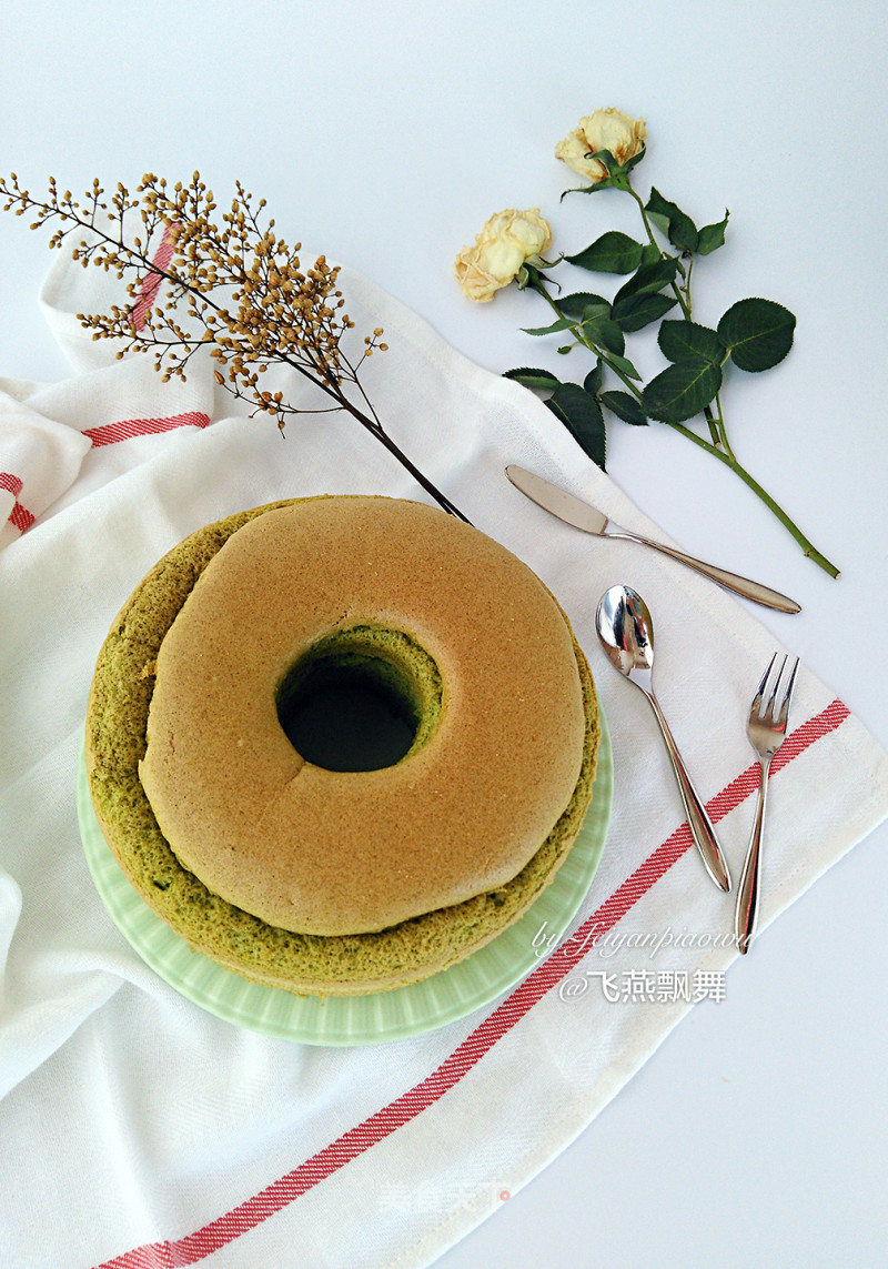 # Fourth Baking Contest and is Love to Eat Festival# Spinach Chiffon Cake