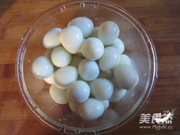 Quail Quail Eggs with Cola Soy Sauce recipe