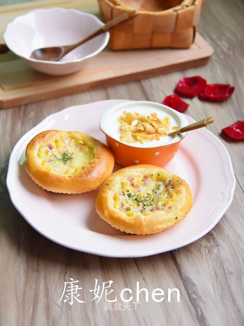 #aca烤明星大赛#corn Bacon Cheese Bread recipe