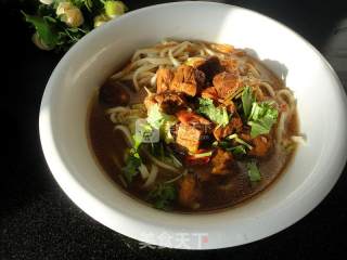 Tomato Beef Noodle recipe