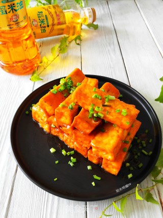 Fried Tofu in Tomato Sauce recipe