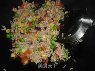 Thousand Island Sauce Fried Rice recipe