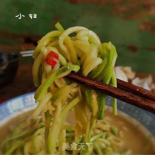 Shredded Zucchini Salad recipe