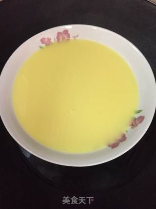 Steamed Egg with Minced Meat recipe