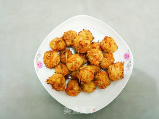 Fried Radish Meatballs recipe