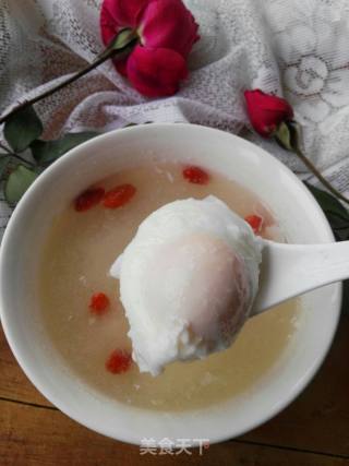 Rice Wine Poached Egg recipe