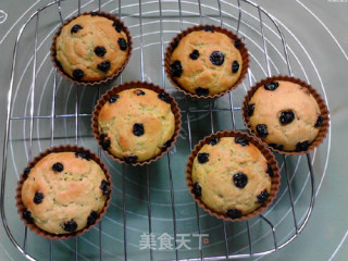 Blueberry Avocado Yogurt Muffin recipe