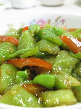 Loofah with Oyster Sauce recipe