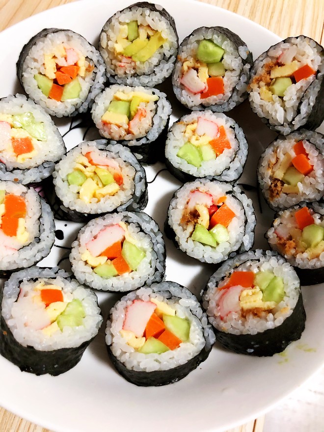 Super Simple Japanese Sushi Rolls Too recipe