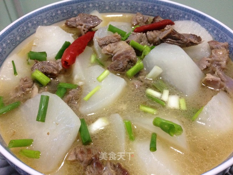 Radish Beef Brisket Soup recipe