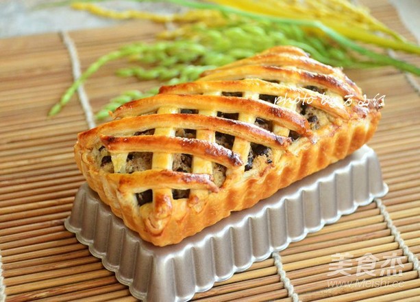 Lotus Seed Red Bean Pie recipe