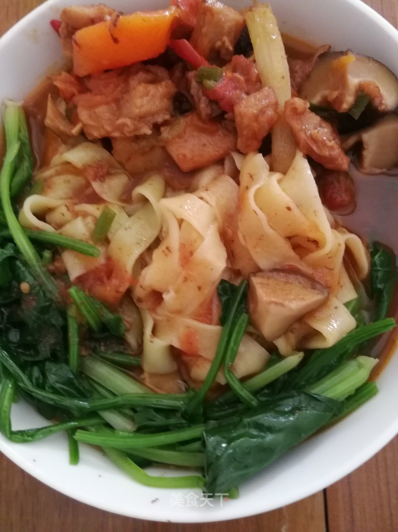 #团圆饭#two-color Noodles recipe