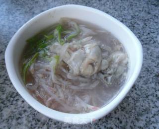 Oyster Locust and Radish Soup recipe