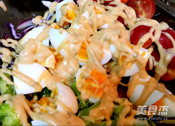 Healthy and Delicious Vegetable Salad recipe