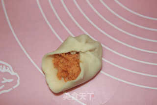 【tomato Recipe】puff Pastry Pork Floss-golden Yellow Very Attractive Pastry recipe