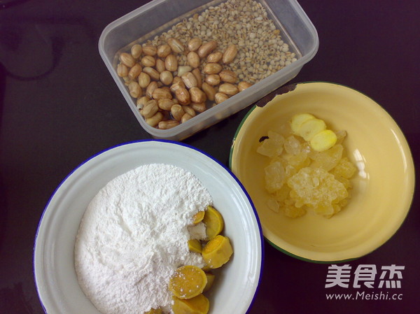 Peanut, Barley and Sweet Potato Balls recipe