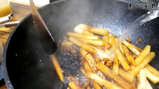 Casserole Stewed Vegetarian Radish Stick recipe