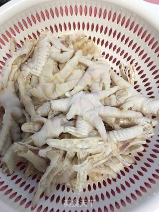 Pickled Pepper Boneless Chicken Feet recipe