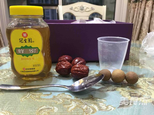 Red Dates, Longan and Red Bean Paste recipe