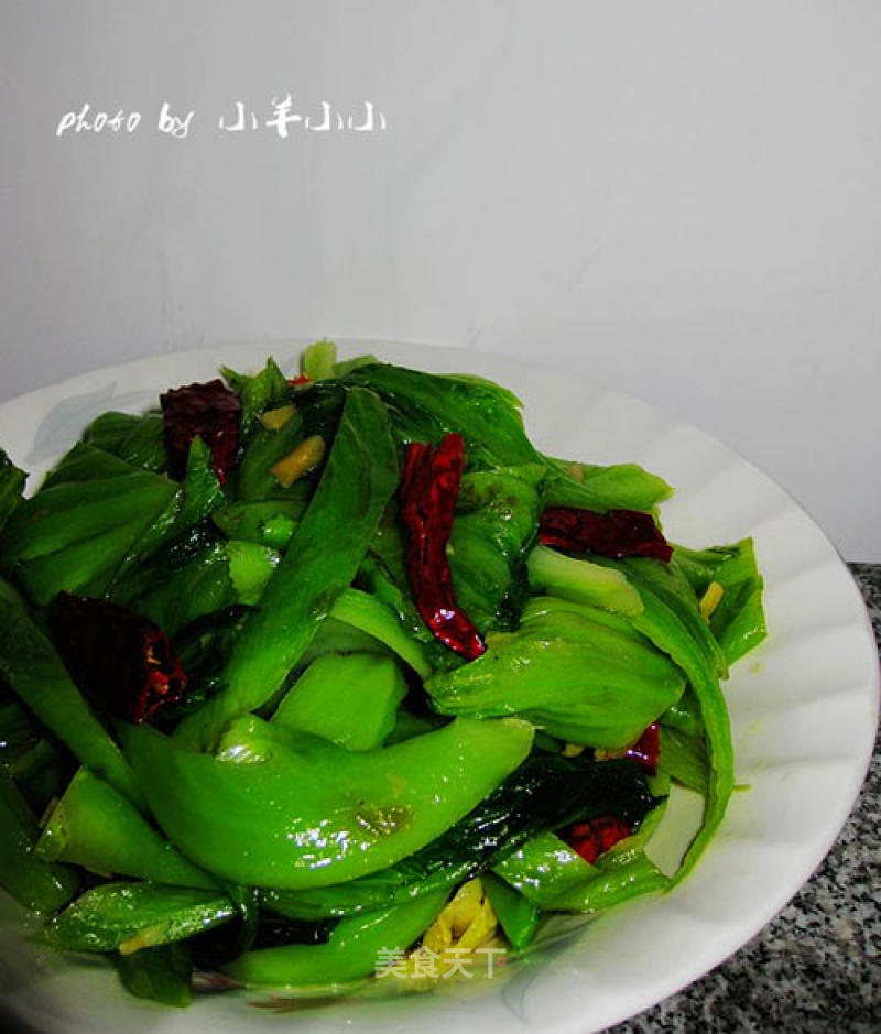 Vegetarian Stir-fried Mustard Stems recipe