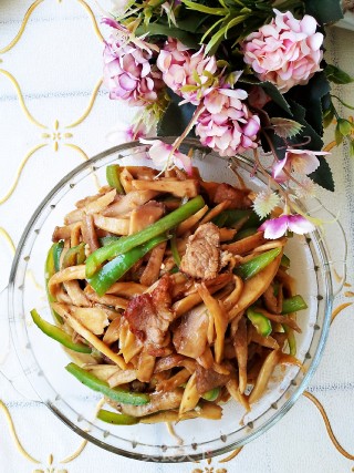 Stir-fried King Pleurotus recipe