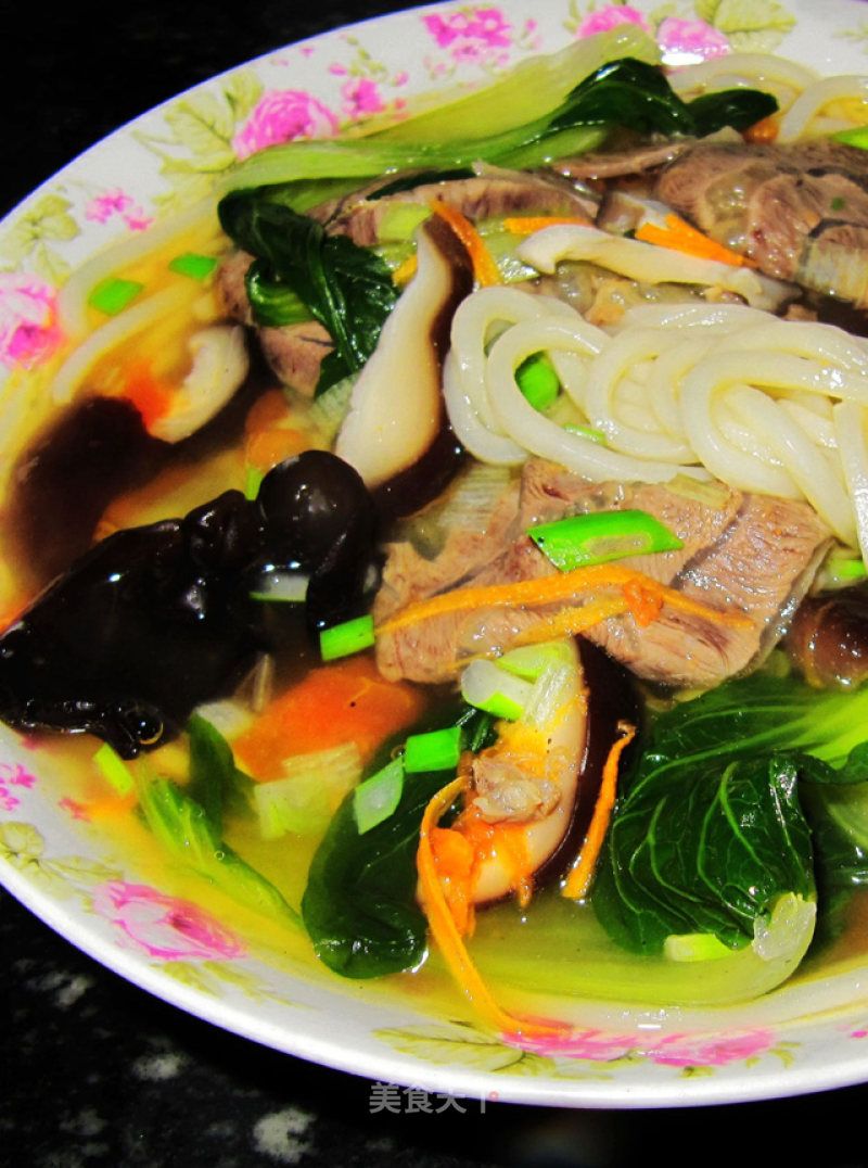 Beef Noodles with Mixed Vegetables recipe